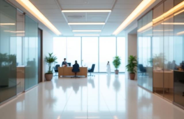 Modern office interior reflecting Arabian Sky Destinations professional environment